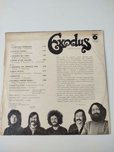 Exodus vinyl