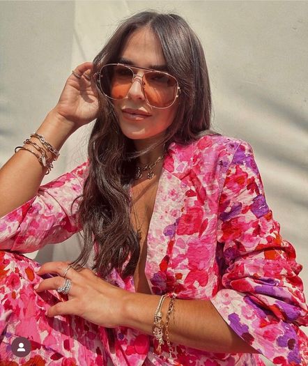 floral suit