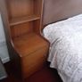 vintage bed frame with lockers Image 2