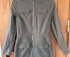 Pretty Little Thing Khaki Mini Dress UK 12