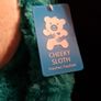 Large Cheeky Sloth Tag Green 29" Soft Toy Image 3