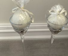 NEW Dolce Verre Candle Stick holders (pair)