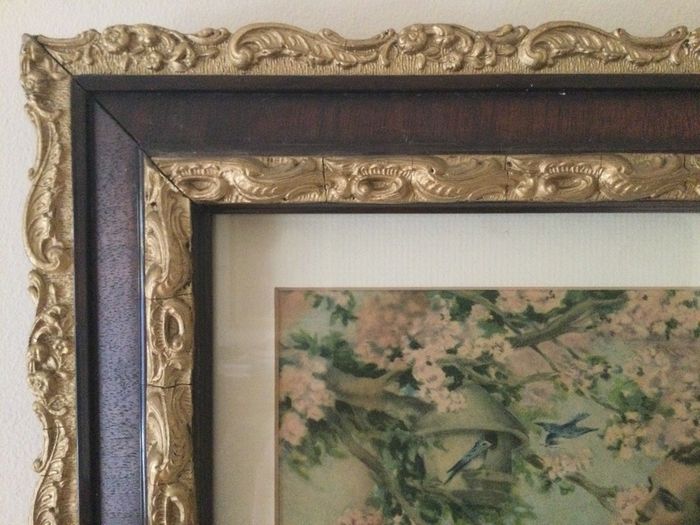 Art - Vintage Coloured Print.