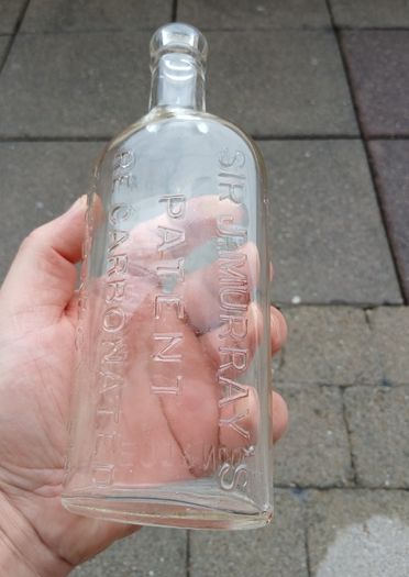 Vintage Dublin London J. Murray's Patent Recarbonated Fluid Magnesia bottle