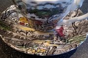 Vintage Myott The Hunter Cup and Saucer Set of 4