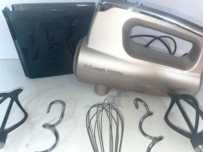 Russell Hobbs Elvisp Swirl Hand Held Mixer Smoky Quartz