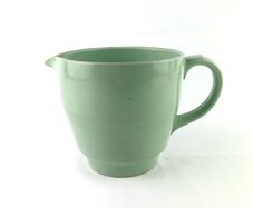 Vintage British jug, Woods ware Beryl pitcher