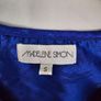 Madelene Simon Studio Blue Jaquard Blouse Image 4
