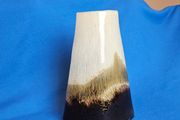 Decorative glass vase , mid-century style , Ornament