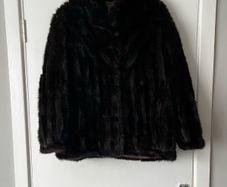 Mink real fur coat