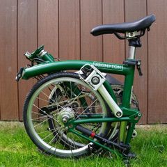 Brompton Folding Bike - Racing Green - 3 Speed (M3L)