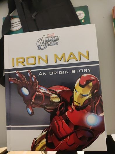 Marvel Avengers Ironman Book