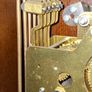 Beautiful Old Hermle Wall Clock Pendulum with 3 Brass Weights Clock in Working Condition Image 8