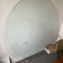6mm Toughened Round Glass Table Top