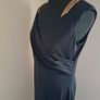 Brand new Esprit black wrap effect dress Image 10