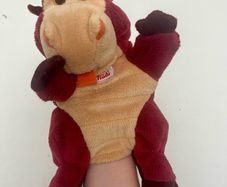 Trudi Dragon Hand Puppet Plush Toy
