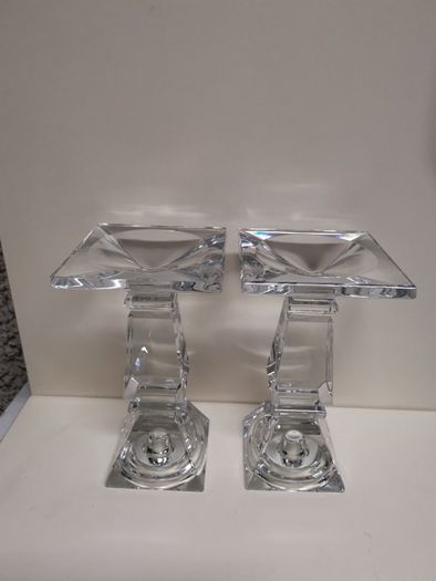 Glass Candle Holders