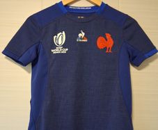 France Jersey.  Official LeCoq Sportif Boys Girls Home Jersey. Collect In Dublin Or Receive Via Post.