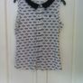 BNWT Black and Cream top Image 8