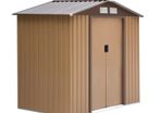 185H x 213L x 130Wcm Lockable Garden Shed Large Patio Roofed Tool Metal Storage Building Foundation Sheds Box Outdoor Furniture (FREE POSTAGE)