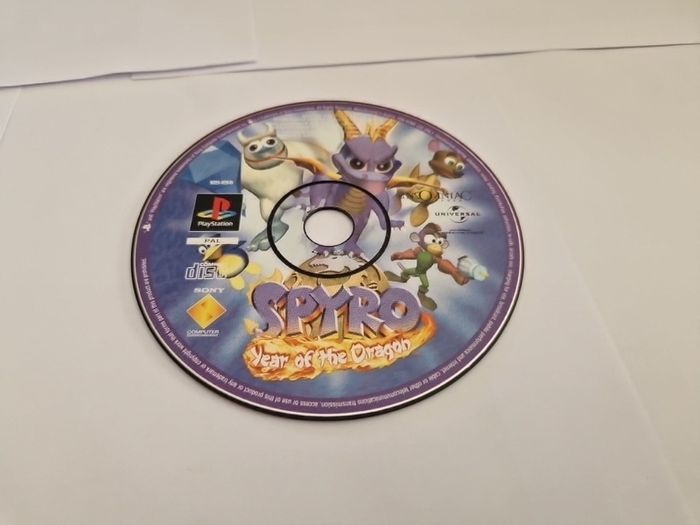 Spyro Year of the dragon PlayStation1 Ps1 PlayStation2 Ps2 Games Original