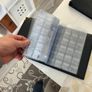 240pcs Faux Leather Loose-leaf Binder Coin Colleciton Book Badge Commemorative Coin Collecting Album For Collection Image 7