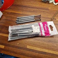 long screws and anchor plugs