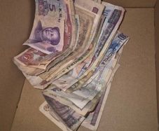 old coins & notes