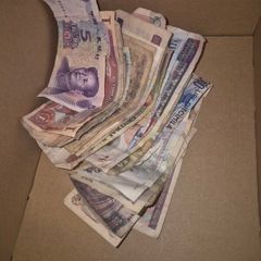 old coins & notes