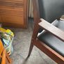 Wooden mid century chair Image 4