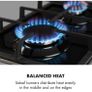 Gas Hob 2 Burners Enameled Image 2