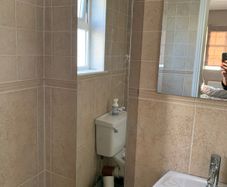 bathroom cabinet mirrored