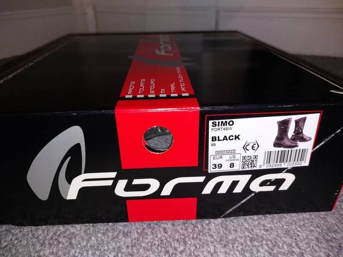 Forma Motorbike Boots size6 (39)