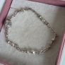 Pandora sterling silver station chain clasp bracelet size 19cm for the right size please check all the photos Image 5