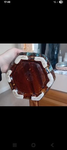 1960s glazed planter bowl