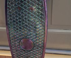 Skate board - 22" Mini Cruiser Skateboard with LED Light-Up Wheels