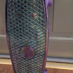 Skate board - 22" Mini Cruiser Skateboard with LED Light-Up Wheels