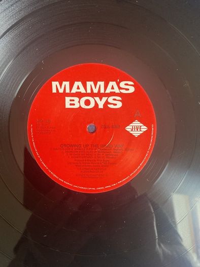 Mamas Boys "Growing up the Hard way" vinyl