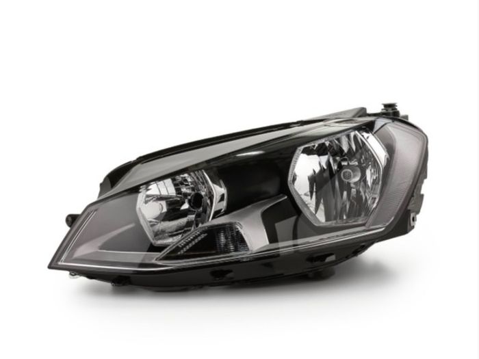 ABAKUS Halogen Passenger side / Left side Headlight for VW Golf MK7