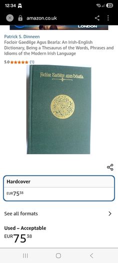 1927 Focloir Gaedilge Agus Bearla: An Irish-English Dictionary.