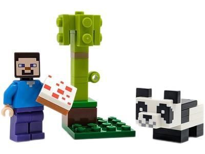 LEGO Minecraft Steve and Baby Panda (30672)