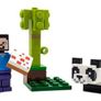 LEGO Minecraft Steve and Baby Panda (30672) Image 2