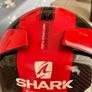 Stunning! Shark Spartan Carbon Helmet Red/Black Size L Image 4