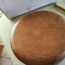 Teakwood bowl 24 cm Mid Century Modern Vintage 1960s Teak wooden bowl bowl fruit bowl nut bowl snack bowl Image 5