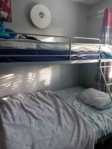 Bunk bed frame.