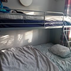 Bunk bed frame.