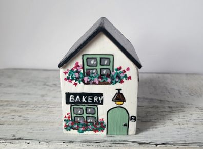 Handcrafted tiny wooden house!