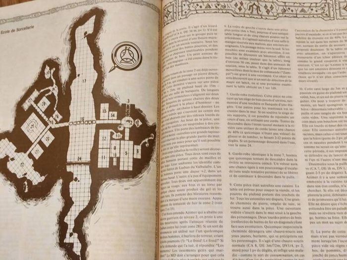 Advanced Dungeons & Dragons Forgotten Realms Sourcebook TSR 1987 Donjons et Dragons Royaumes oublies French D&D DnD ADnD AD&D