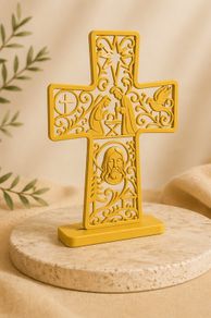 Nativity Ornamental Cross
