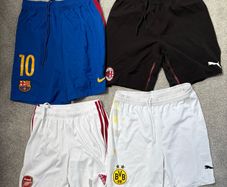 4 x football shorts medium